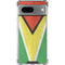 Guyana Flag Distressed Google Pixel 8a Clear Case